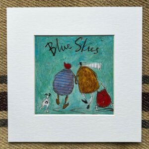 Blue Skies - Mounted Print