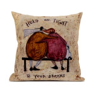 Hold on Tight - Mustard Cushion Cover