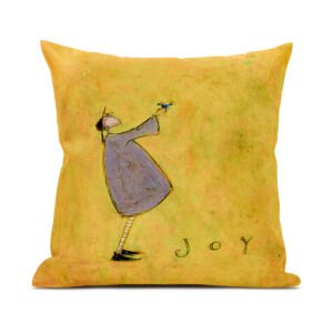 Joy - Mustard Cushion Cover