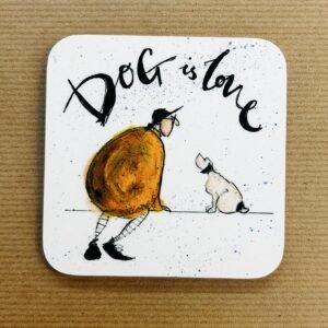 Dog Is Love - Glossy Coaster