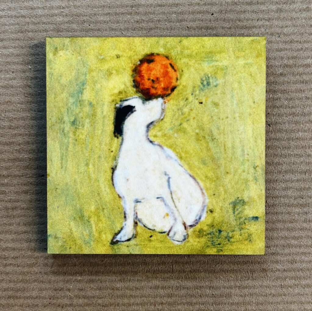 Doris Orange - Fridge Magnet