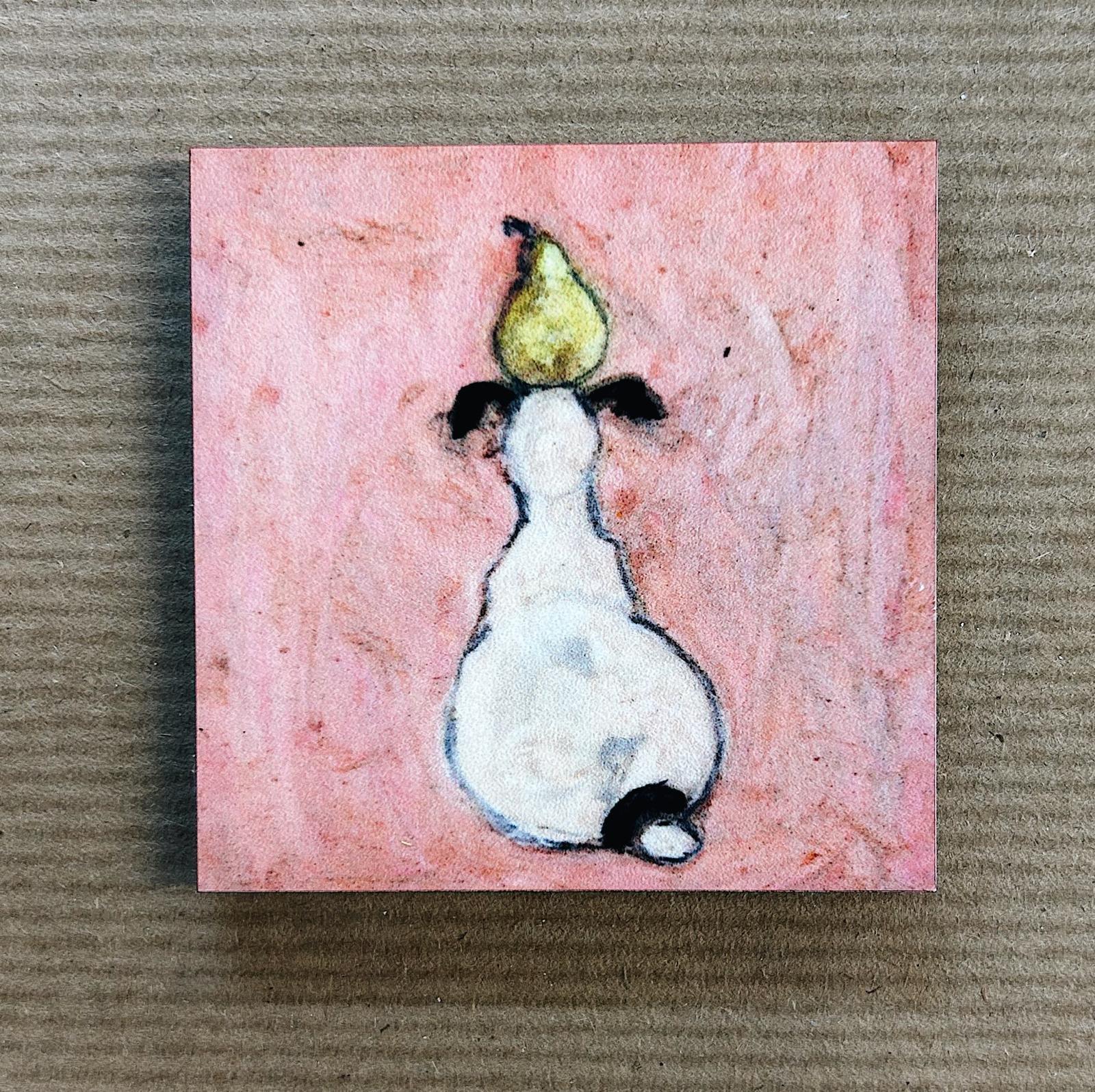 Doris Pear - Fridge Magnet