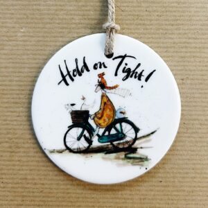 Hold on Tight! - Ceramic Decoration