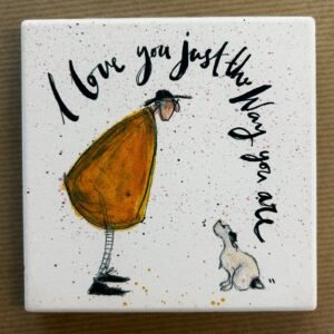 I Love You - Ceramic Coaster