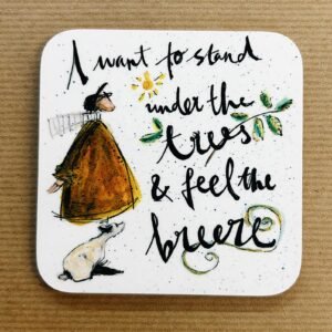 Under the Trees - Glossy Coaster