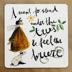 Under the Trees - Glossy Table Mat