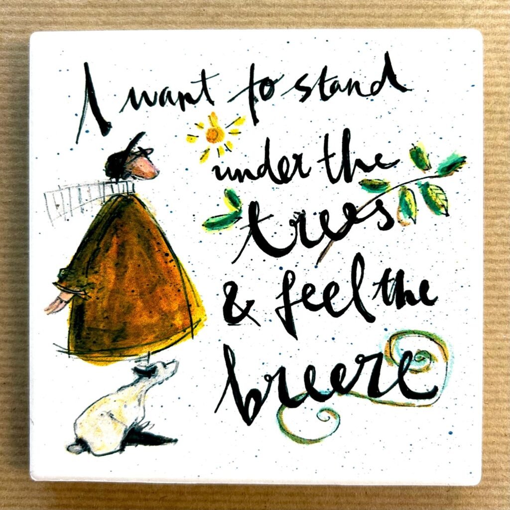 Under the Trees - Ceramic Coaster