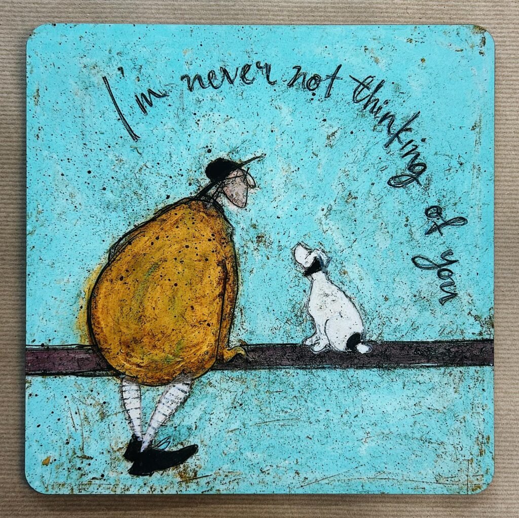 Thinking of You - Glossy Table Mat