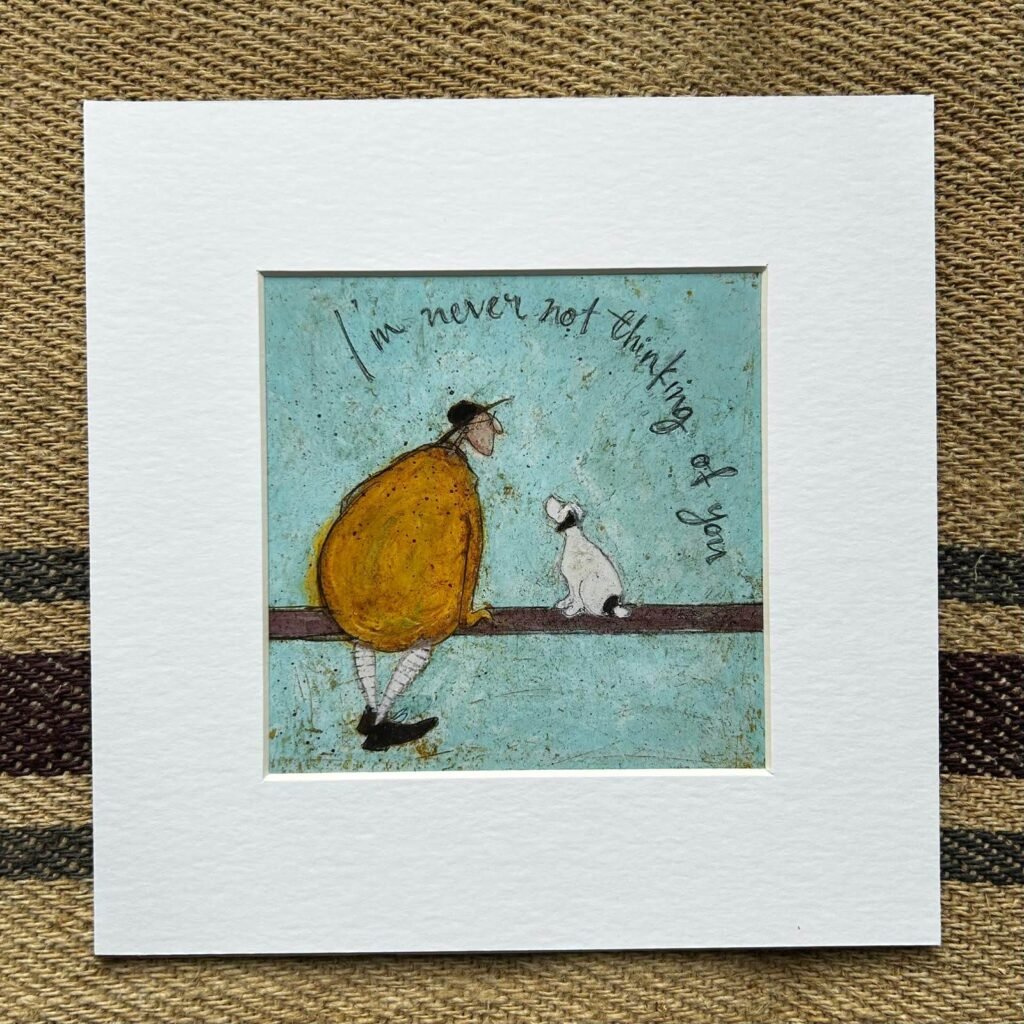 Thinking of You - Mounted Print