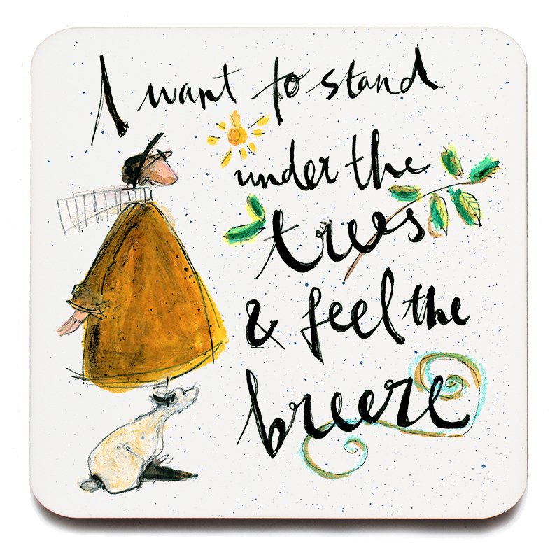 Under the Trees - Glossy Table Mat
