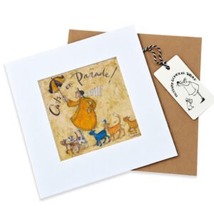 Cats on Parade - Mounted Print