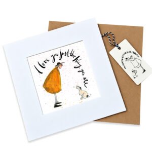 I Love You - Mounted Print