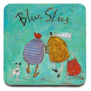 Blue Skies - Glossy Table Mat
