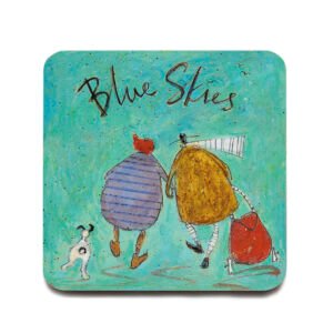 Blue Skies - Glossy Coaster