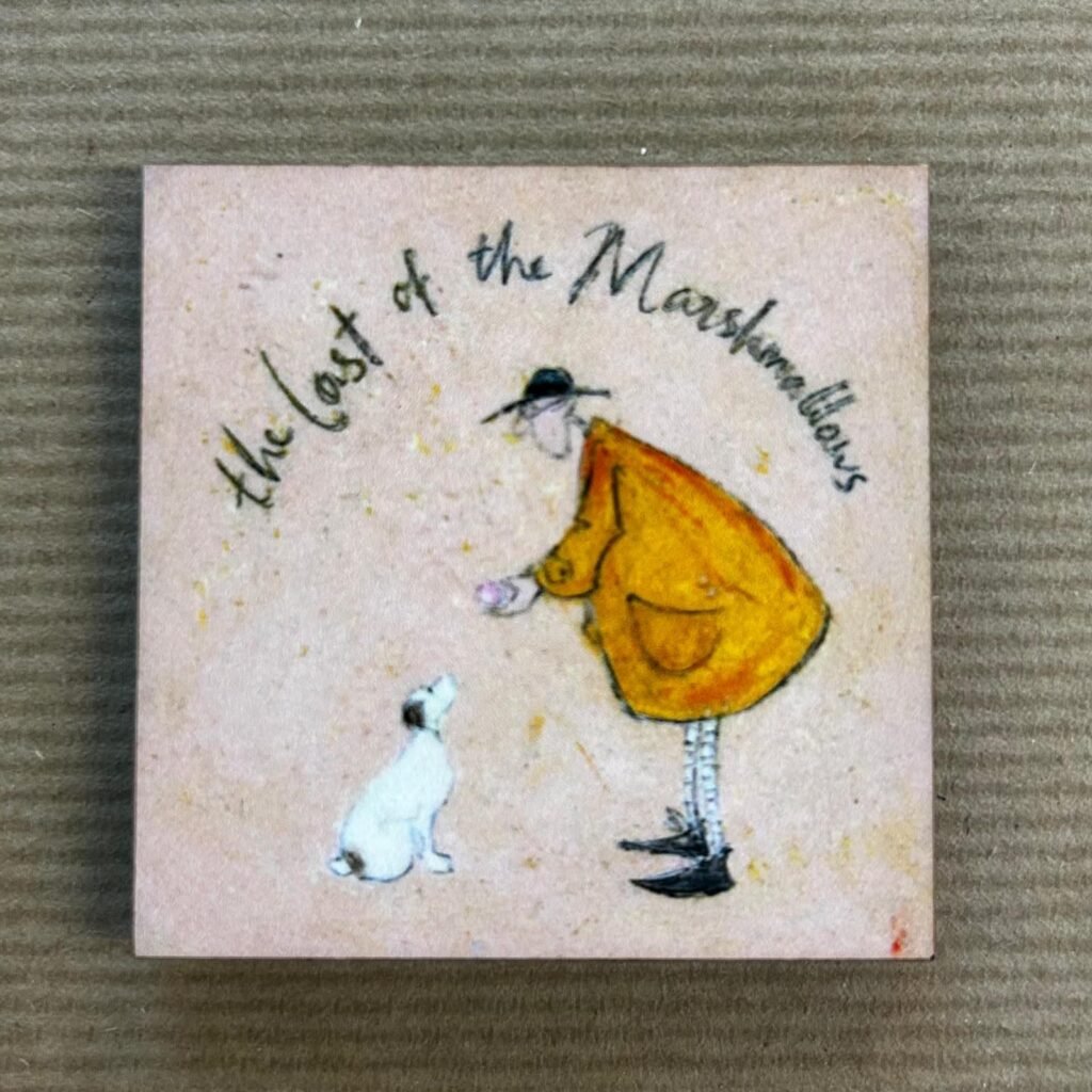 Marshmallows - Fridge Magnet