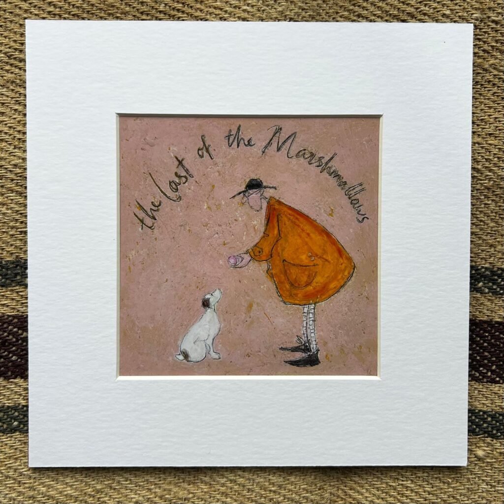 Marshmallows - Mounted Print