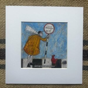 Saturday Job - Mounted Print