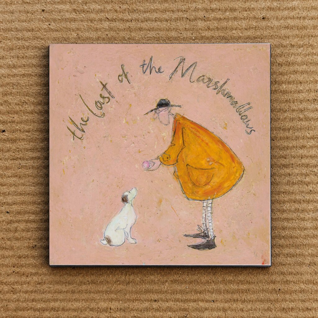 Marshmallows - Fridge Magnet