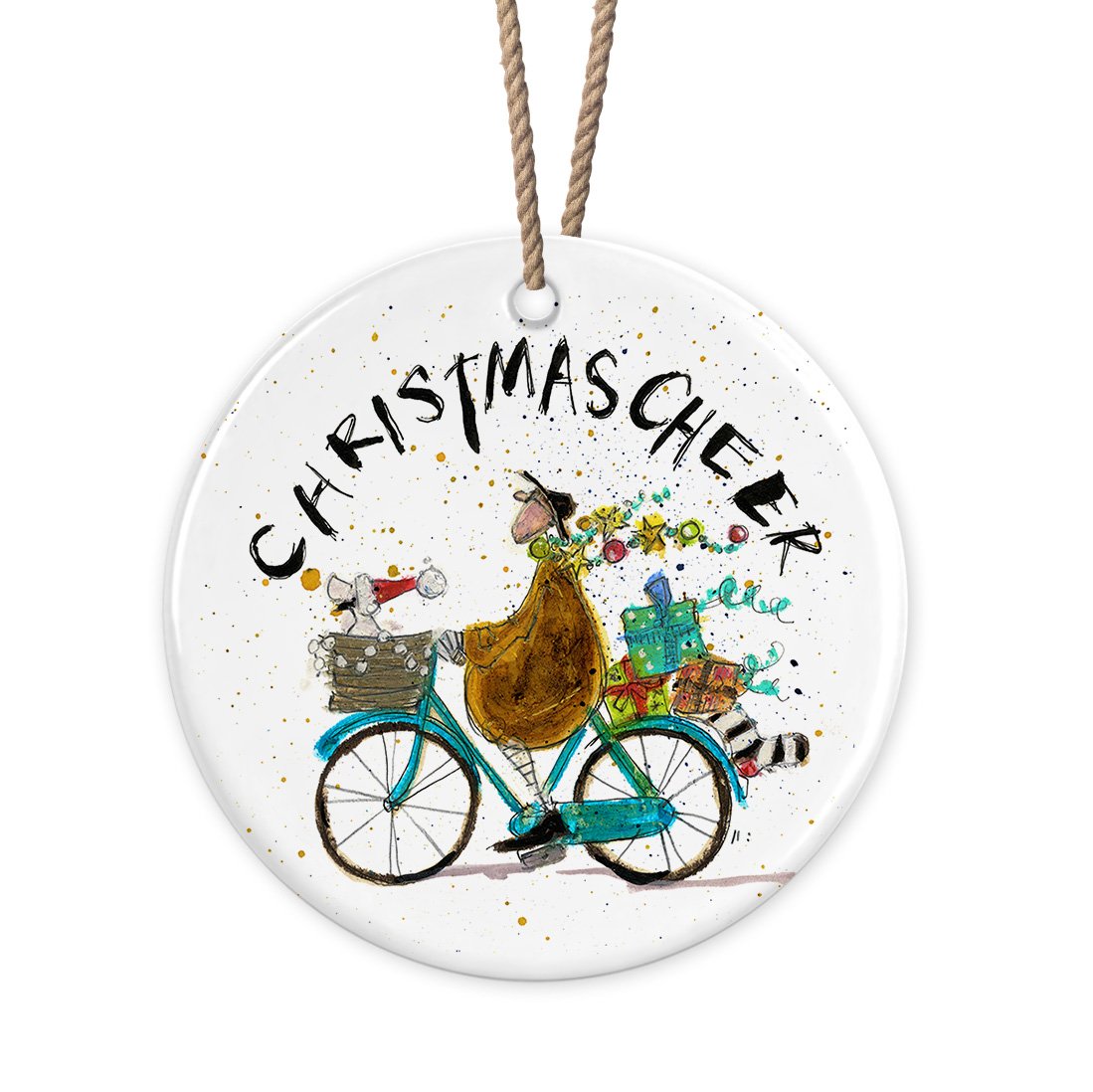 Christmas Cheer - Ceramic Decoration