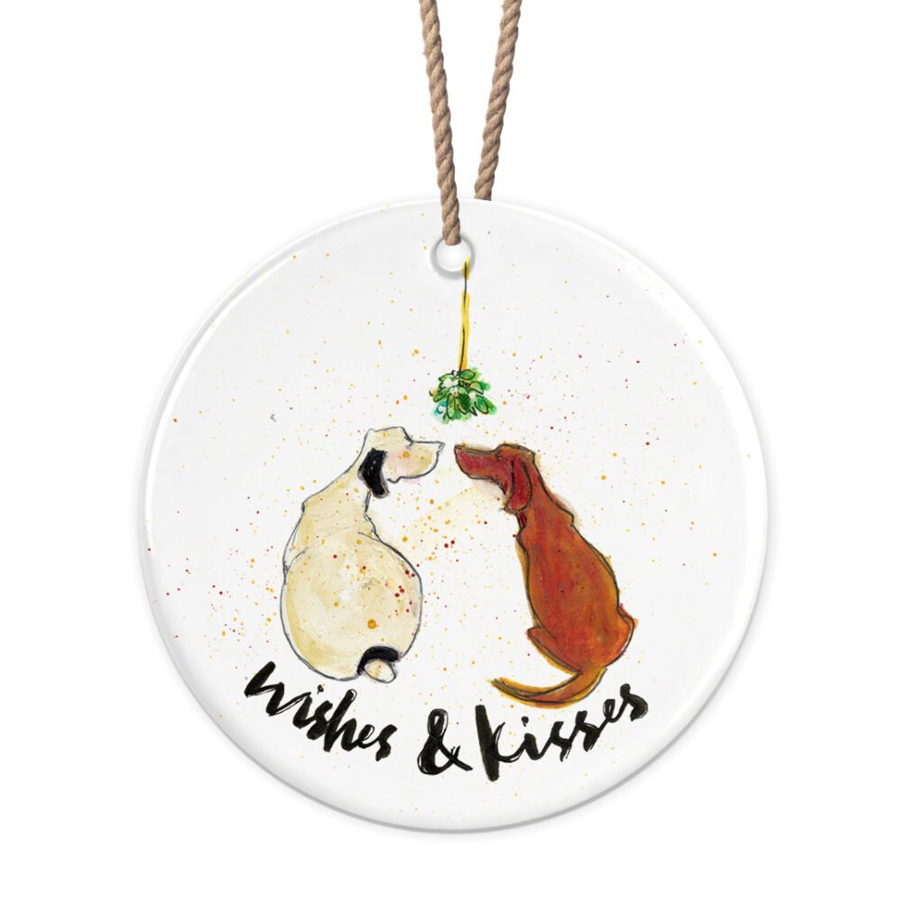 Wishes & Kisses - Ceramic Decoration