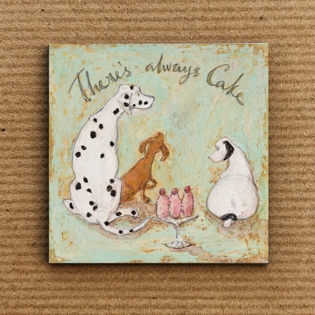 There's Always Cake - Fridge Magnet
