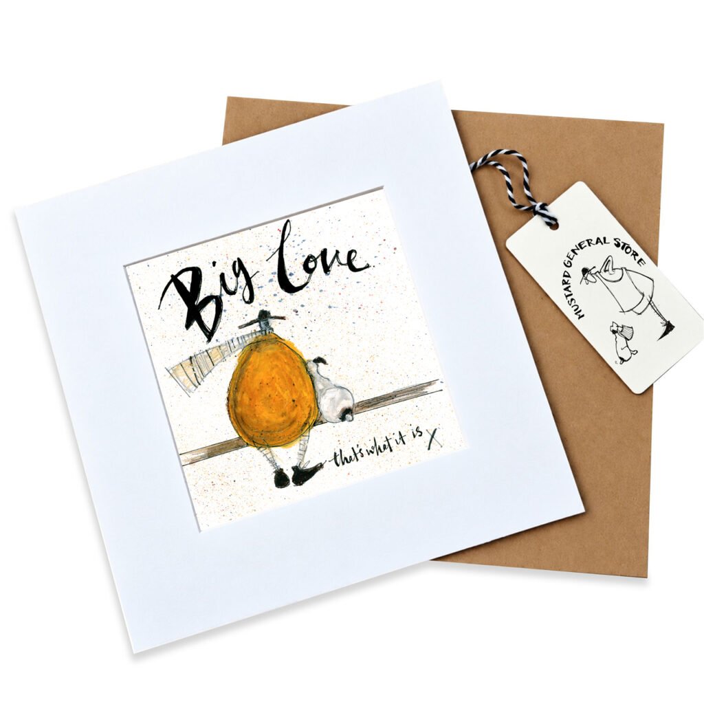Big Love - Mounted Print