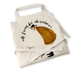 All I want for Christmas - Apron