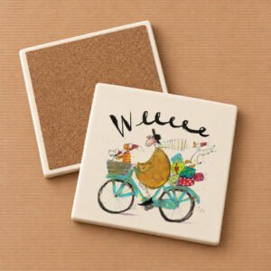 Weeeee - Ceramic Coaster
